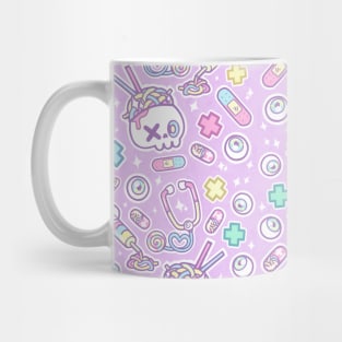Creepy cute skull Mug